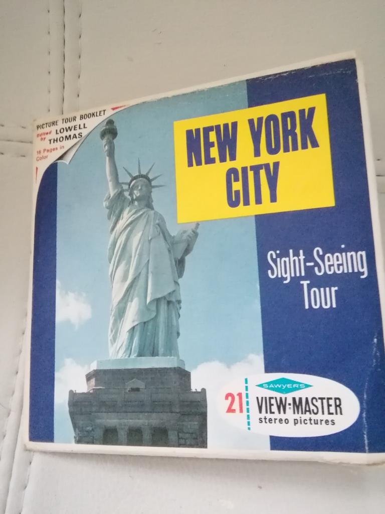 Vintage viewmaster view-master usa version new York sight se, Enlèvement ou Envoi