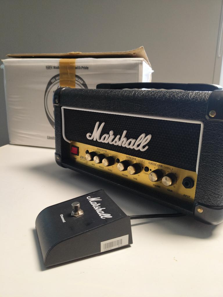 Marshall jcm 2000 50th anniversary 1watt, Muziek en Instrumenten, Versterkers | Bas en Gitaar, Ophalen, Zo goed als nieuw, Gitaar