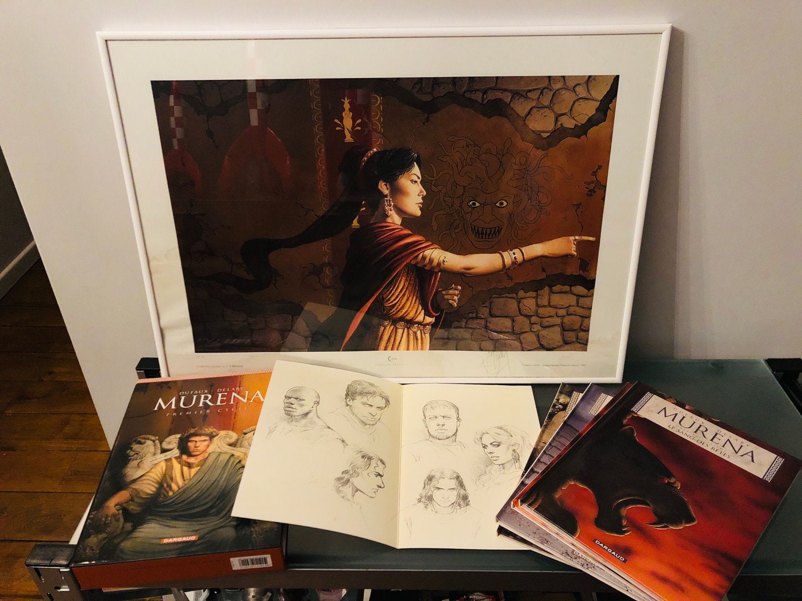 Murena.....Albums + EX -LIBRIS........, Enlèvement