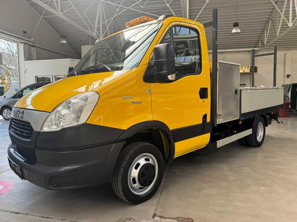 2013 Iveco 40C14G 3.0D Truck with crane 111.560km, Auto's, Iveco, Overige brandstoffen, Bedrijf, Te koop