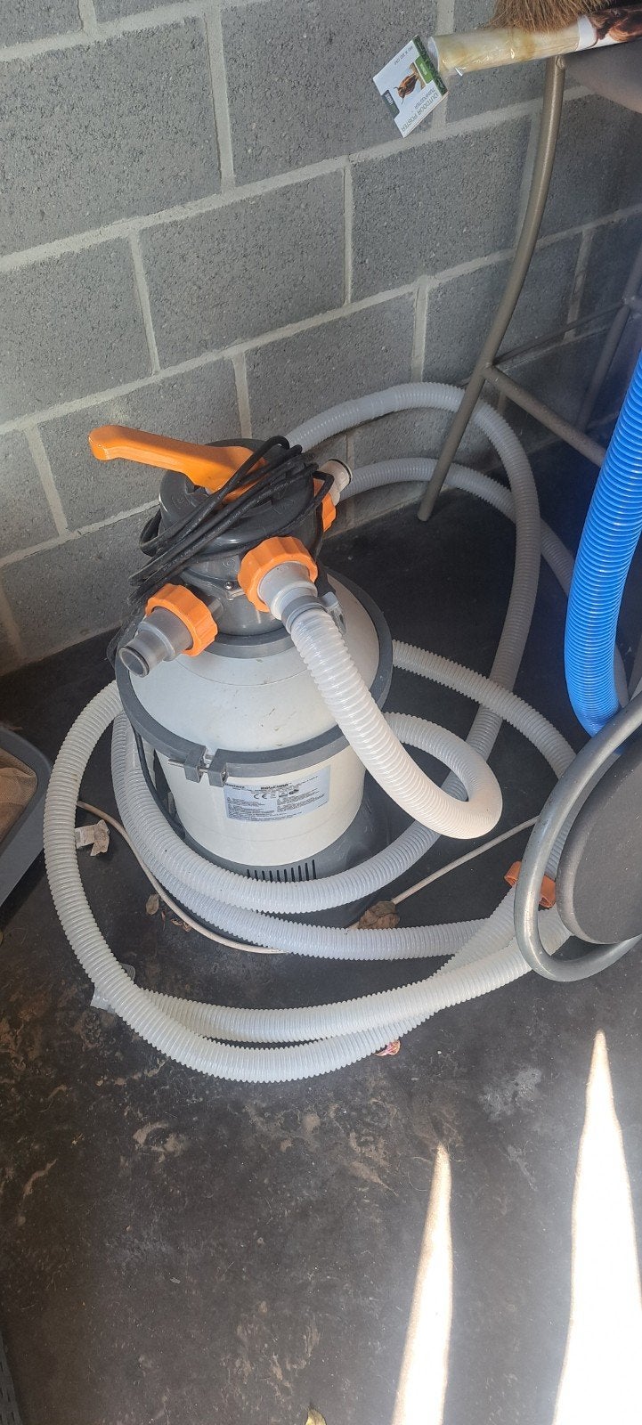 Zandfilter flowclear model 5851, Ophalen