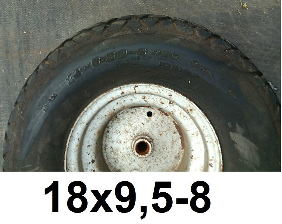 Wielen Turf Saver 18x9.50-8 NHS 2 banden, Auto-onderdelen, Banden en Velgen, Ophalen, Overige maten, Band(en), Zomerbanden
