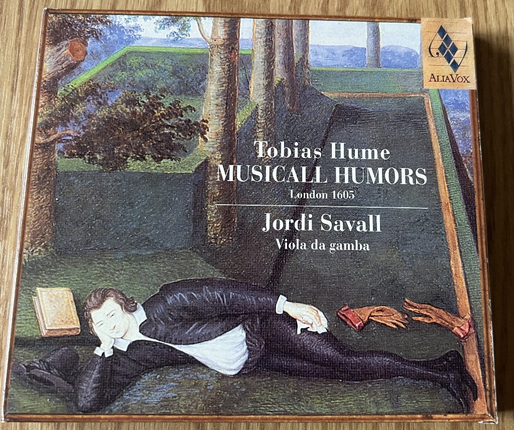 CD Tobias Hume - Musicall Humors / Jordi Savall, Cd's en Dvd's, Cd's | Klassiek, Ophalen of Verzenden, Zo goed als nieuw