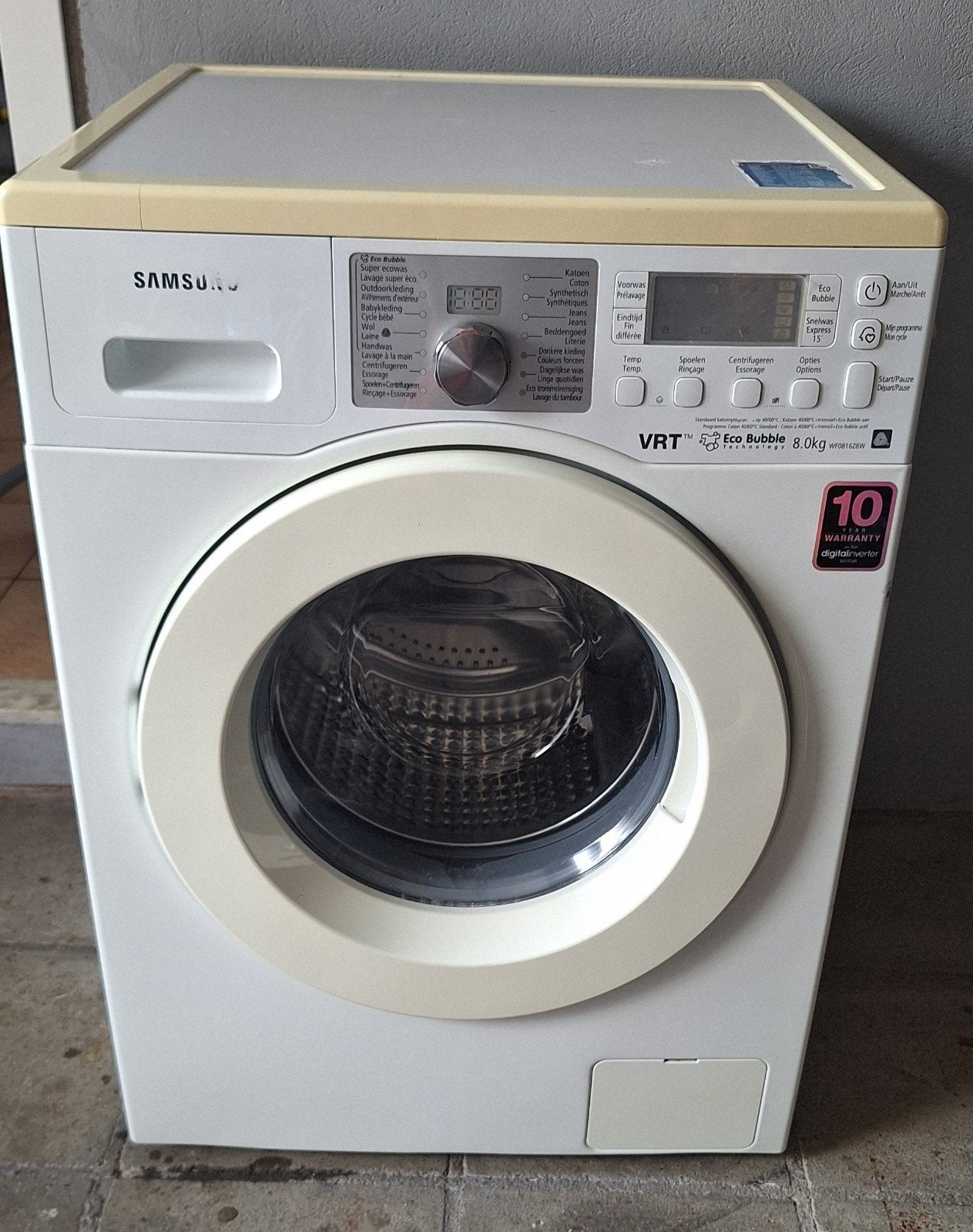 Bulle écologique Samsung A+++ 8 kg, Enlèvement
