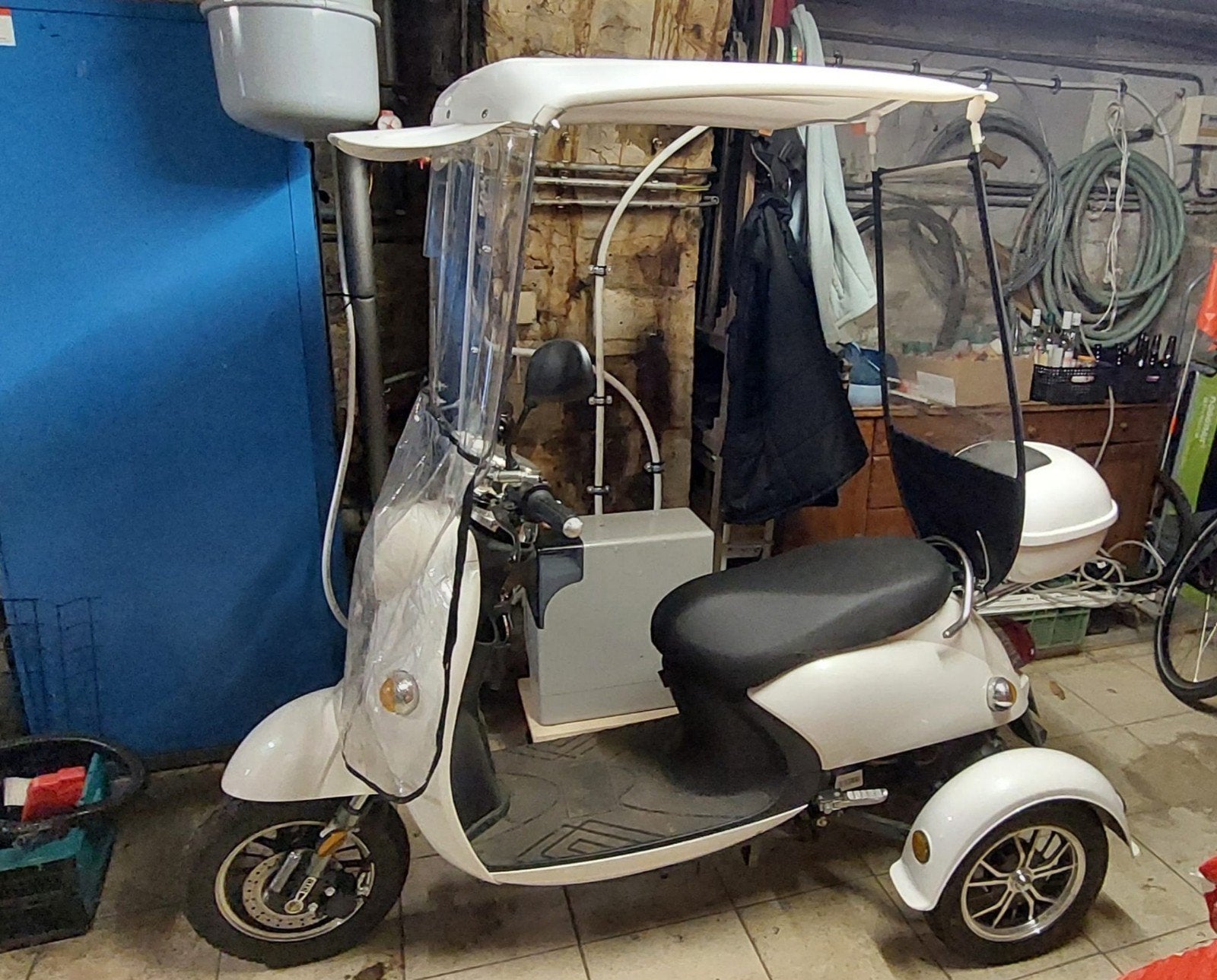 Scooter électrique 3 roues, Enlèvement