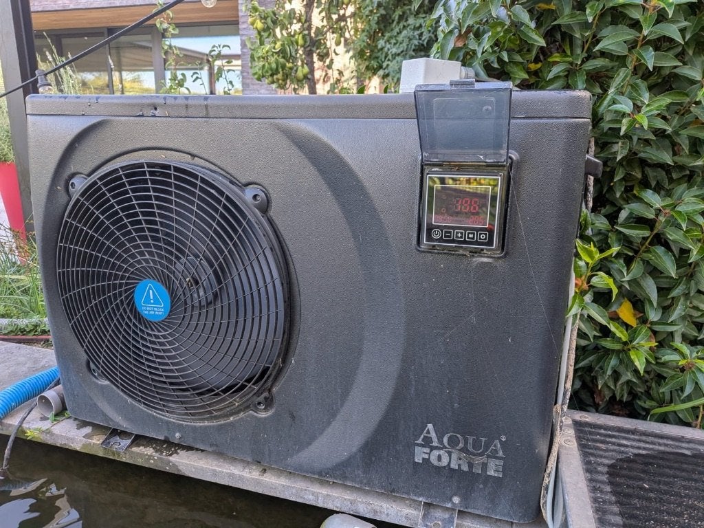 aquaforte 50SP warmtepomp full inverter 5,5 kw, Ophalen, Gebruikt, Overige typen