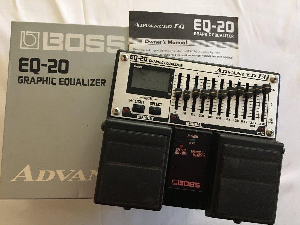 BOSS EQ-20 Graphic Equalizer/Advanced EQ, Musique & Instruments, Effets, Enlèvement, Comme neuf, Equalizer ou Égaliseur