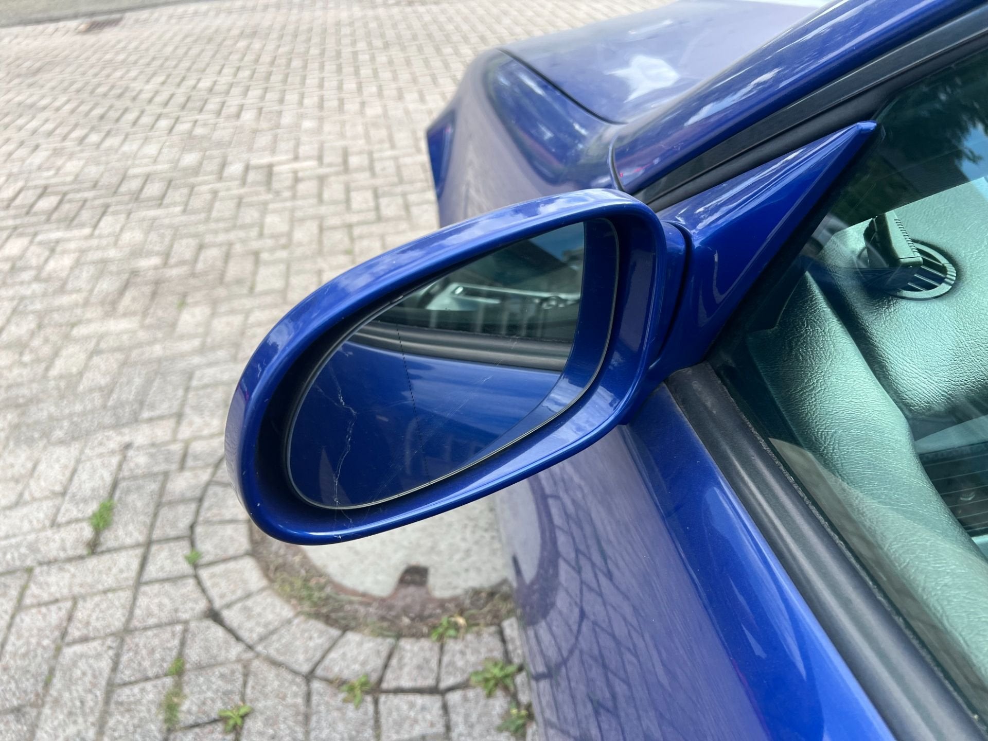 MERCEDES SLK R170 BLAUW 352 links spiegel 1996-2004, Auto-onderdelen, Gebruikt, Mercedes-Benz AG, Mercedes-Benz, Mercedesstrasse 120
70372  Stuttgart, DE