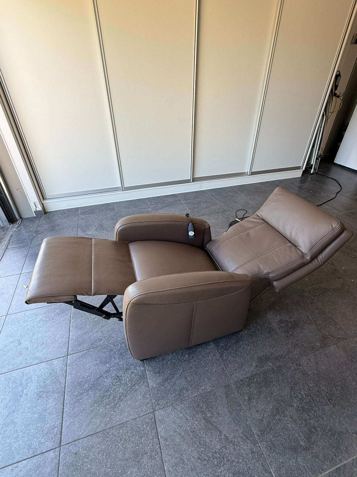 Elektrische relax zetel, Enlèvement, Neuf, Cuir