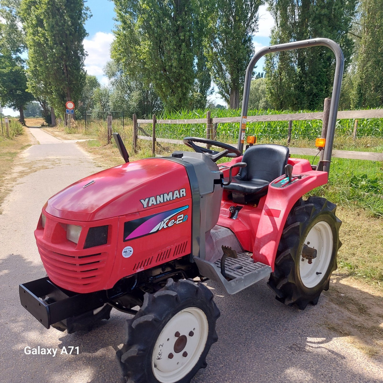 Minitractor yanmar 18pk 4x4 HYDROSTAAT! TOPPER., Ophalen