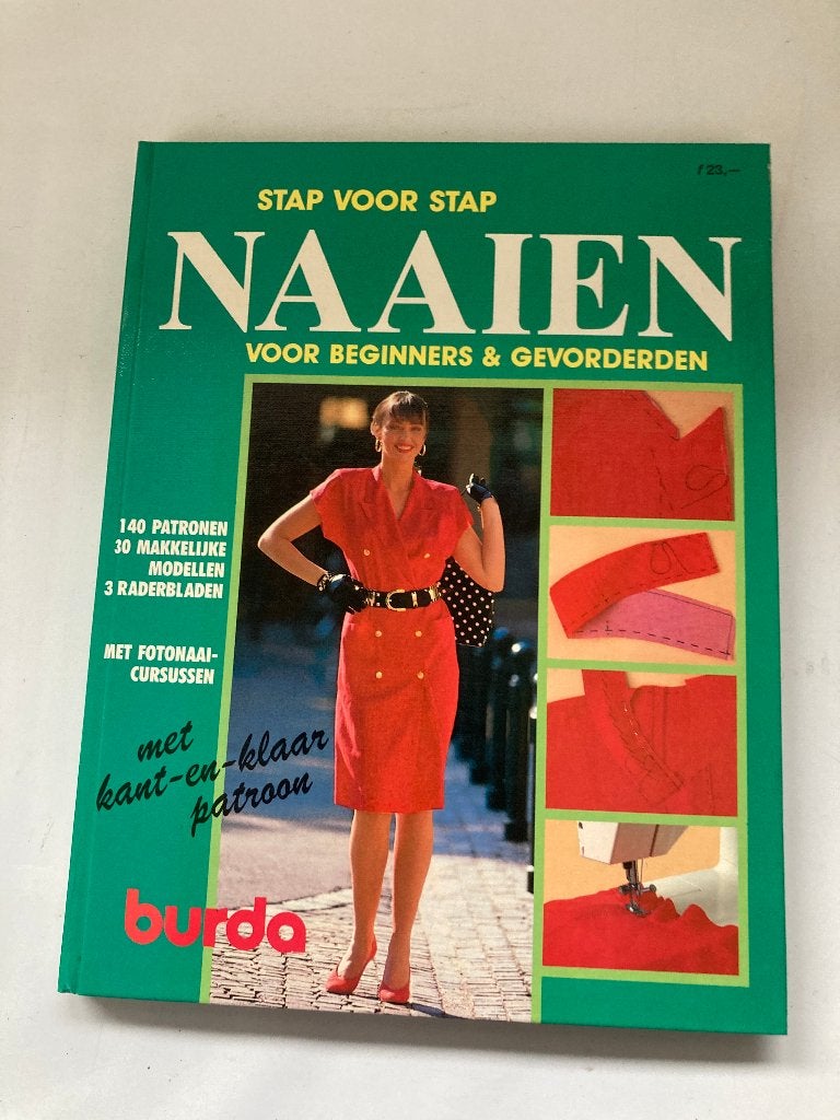 " Naaien stap voor stap "Burda (foto naaicursussen, patronen, Ophalen of Verzenden, Gebruikt, Overige typen