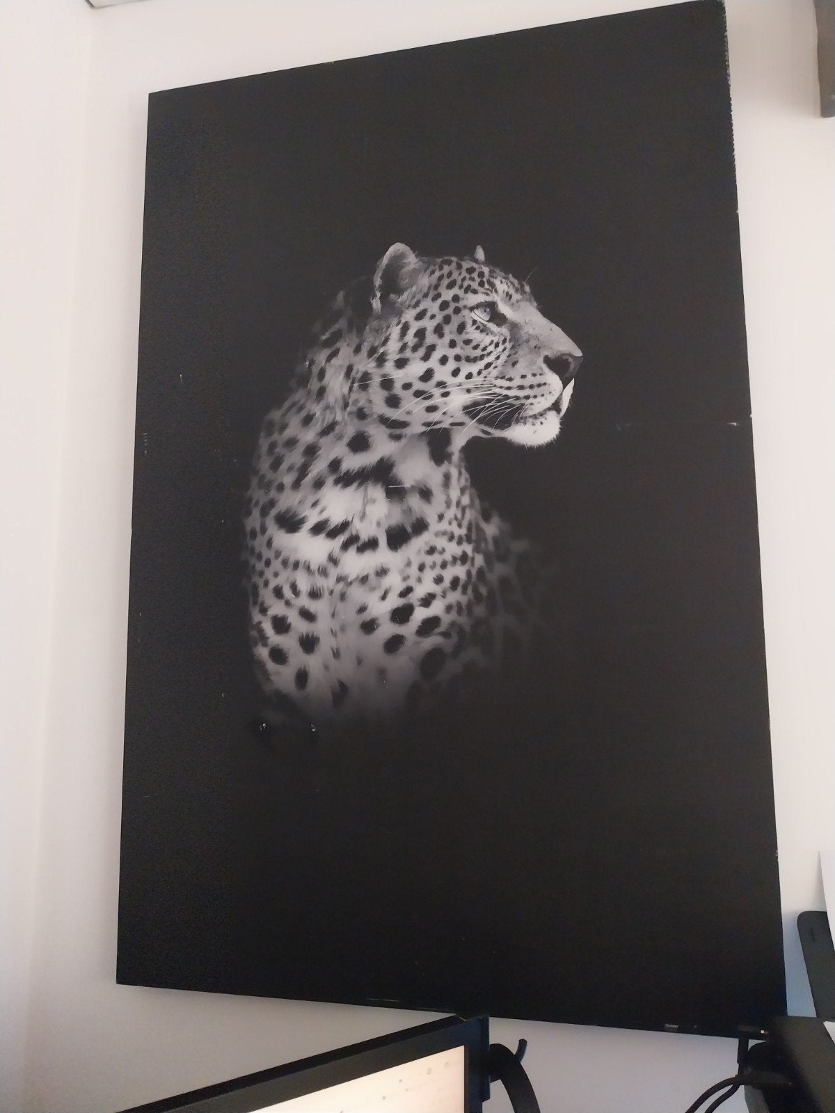 Groot canvas, Ophalen