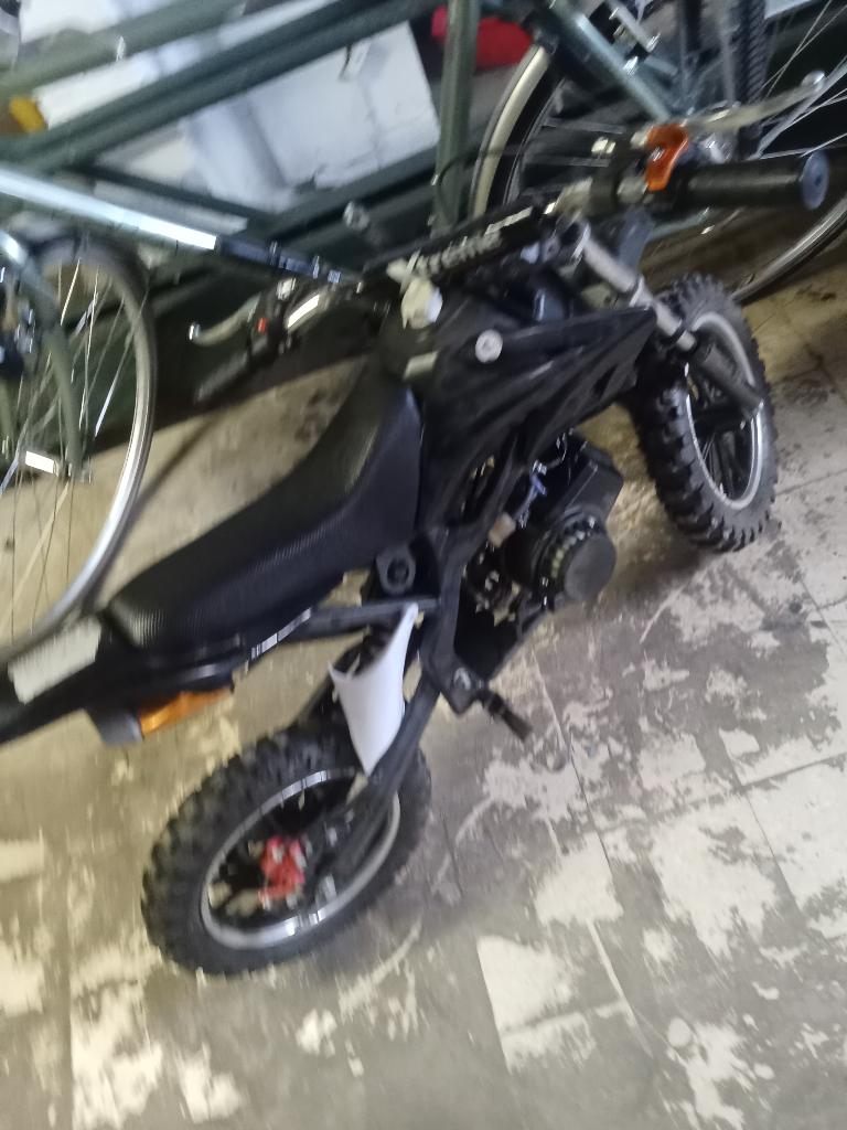 Crossmotor 50cc, Ophalen