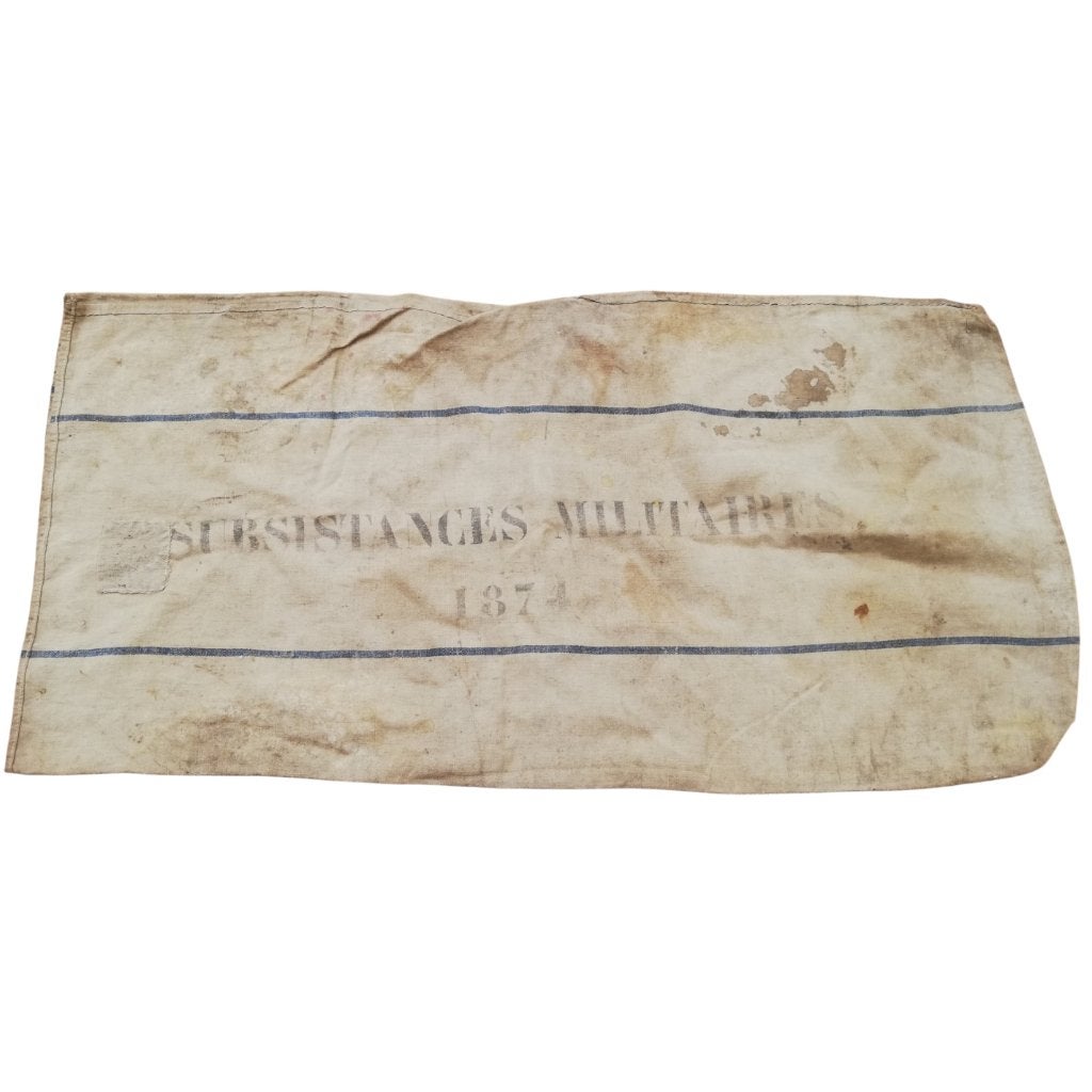 Armée française - sac subsistance militaire - 1874, Collections, Objets militaires | Général, Armée de terre, Enlèvement ou Envoi