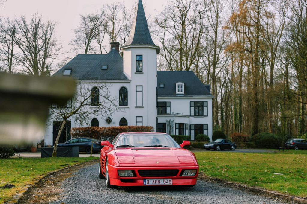 Ferrari 348, Auto's, Ferrari, Achterwielaandrijving, Zwart, Leder, Bedrijf