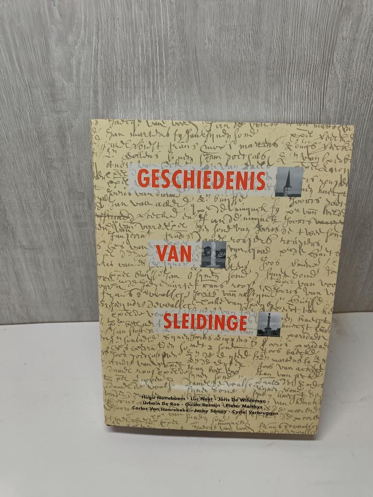 geschiedenis van Sleidinge Deel 2 notteboom, Enlèvement ou Envoi, Comme neuf