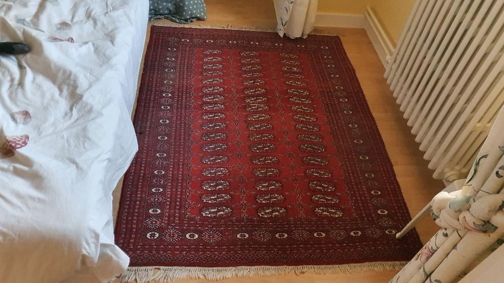 Tapis à double nœud Bouchara Royal (Boukhara), Maison & Meubles, Ameublement | Tapis & Moquettes, Utilisé, 100 à 150 cm, 150 à 200 cm