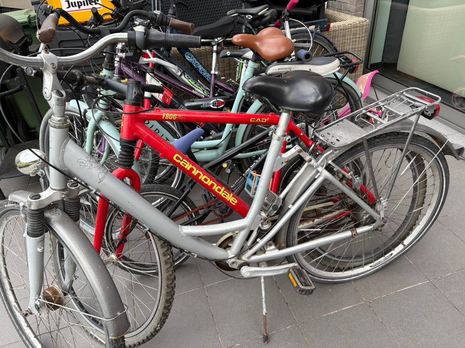 Lot van 8 fietsen met nog een beetje werk aan, Ophalen, Zo goed als nieuw