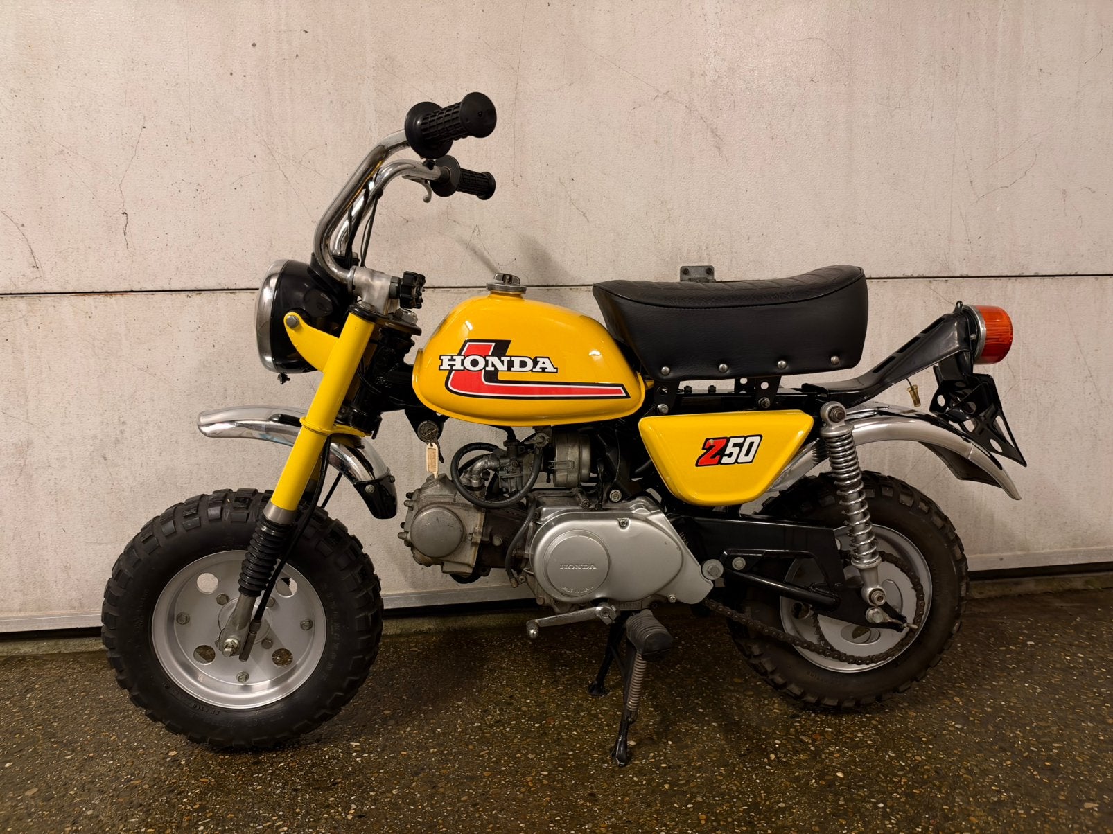 Honda Monkey Z50J1, Ophalen