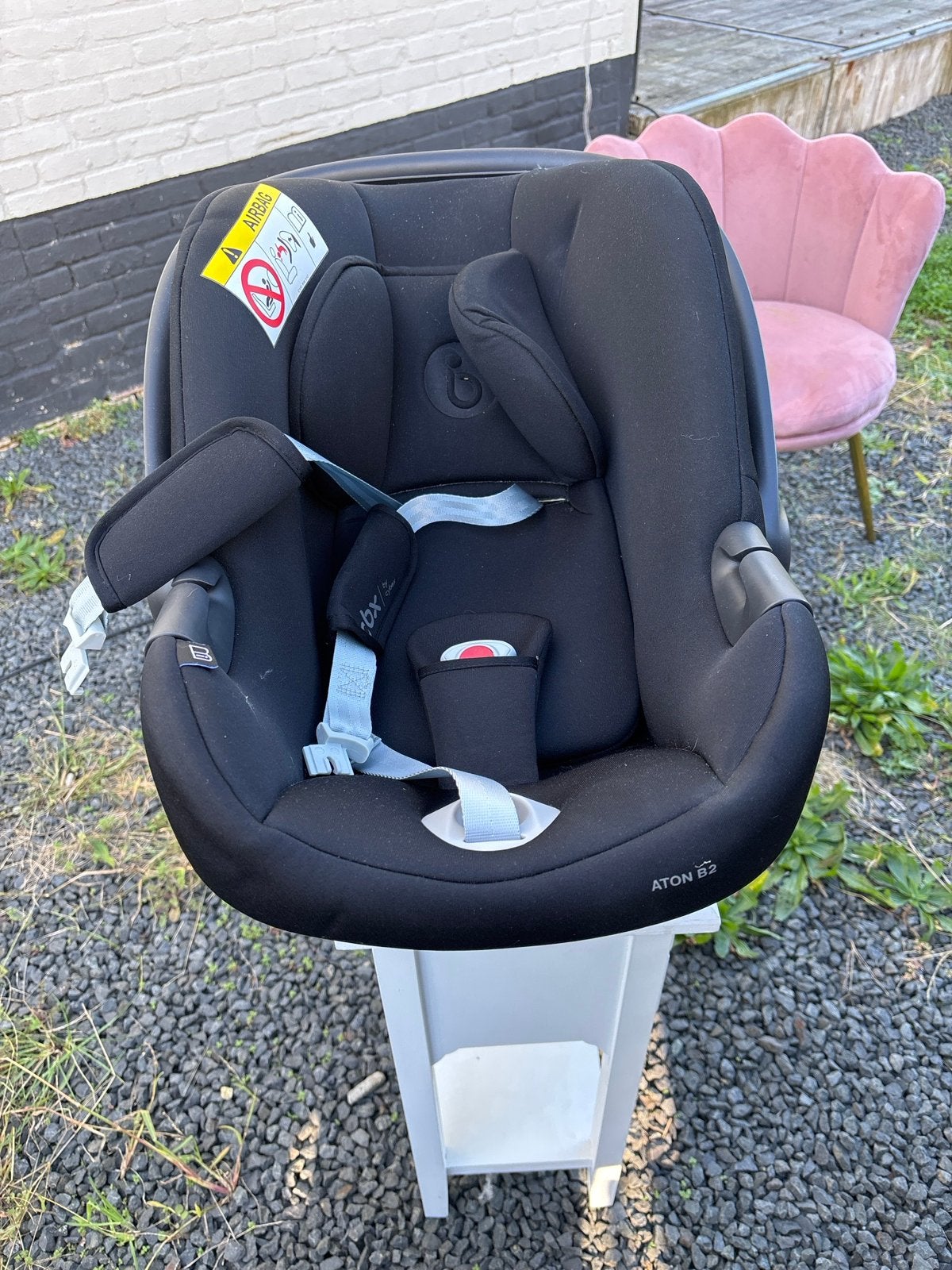 Siège auto pour nouveau-né Cybex Aton B2 + base ISOFIX, Enfants & Bébés, Enlèvement, Comme neuf, Autres marques, Isofix