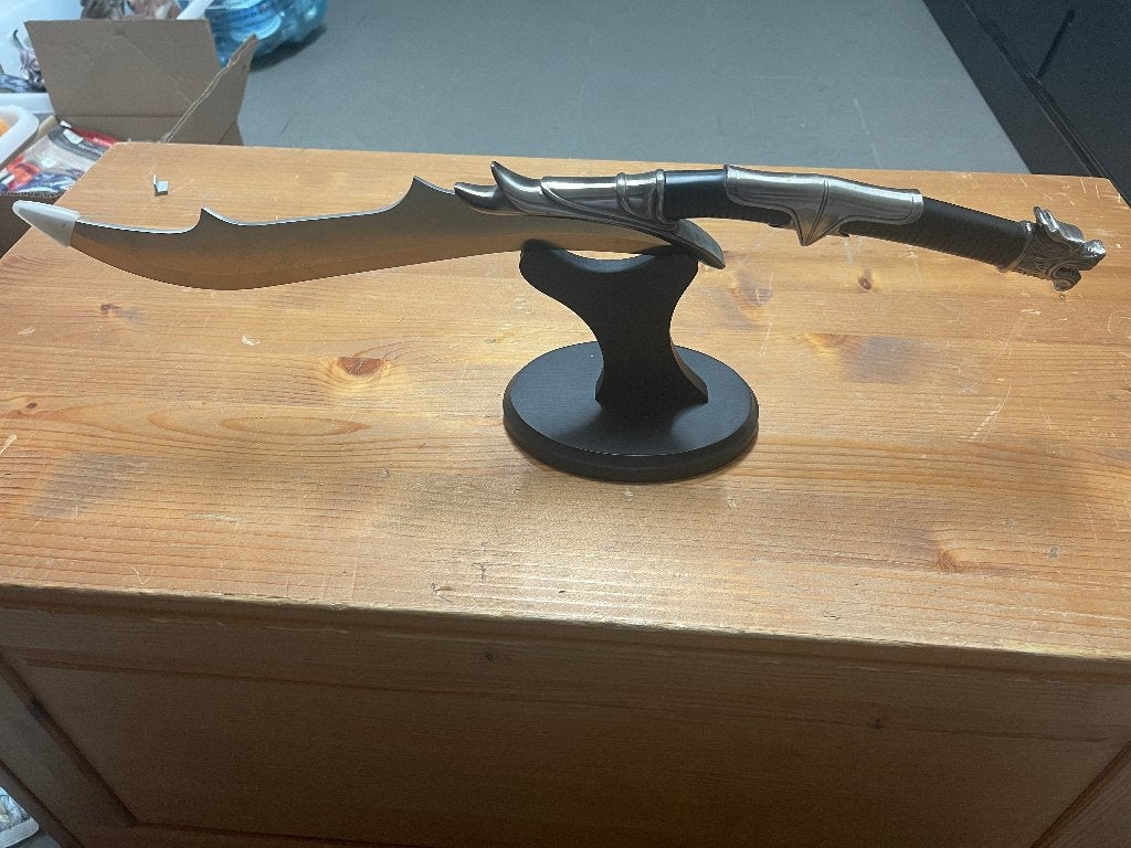 Réplique couteau fantasy sur présentoir, Verzamelen, Ophalen, Nieuw, Fantasy