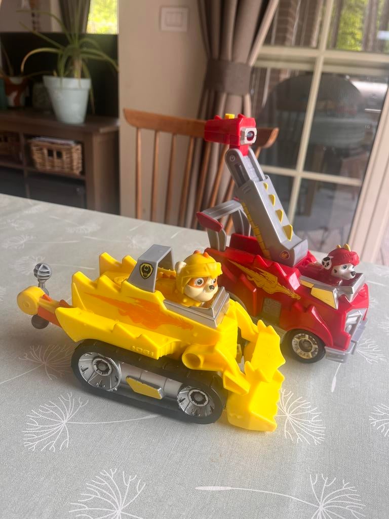 Paw patrol voertuigen allerlei, Ophalen of Verzenden, Gebruikt, Afstandsbediening