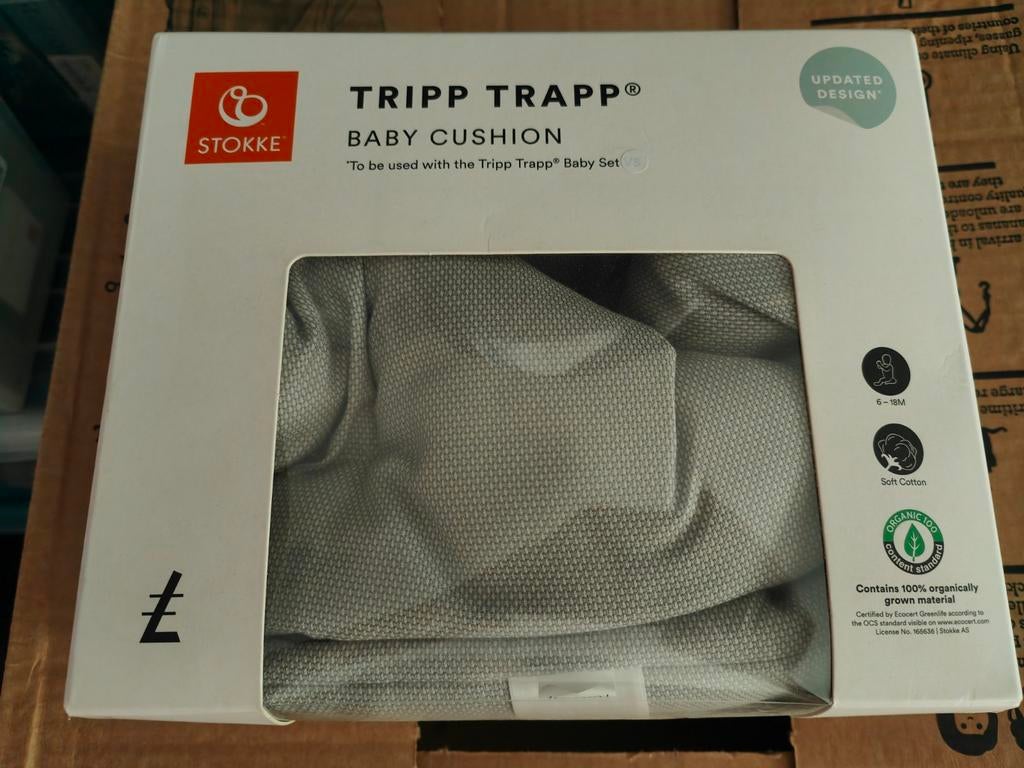 Coussin Stokke Tripp Trapp Baby – Timeless Grey