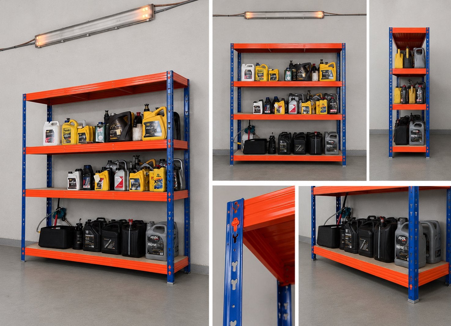 Étagère de stockage industrielle – idéale atelier / garage, Articles professionnels, Enlèvement