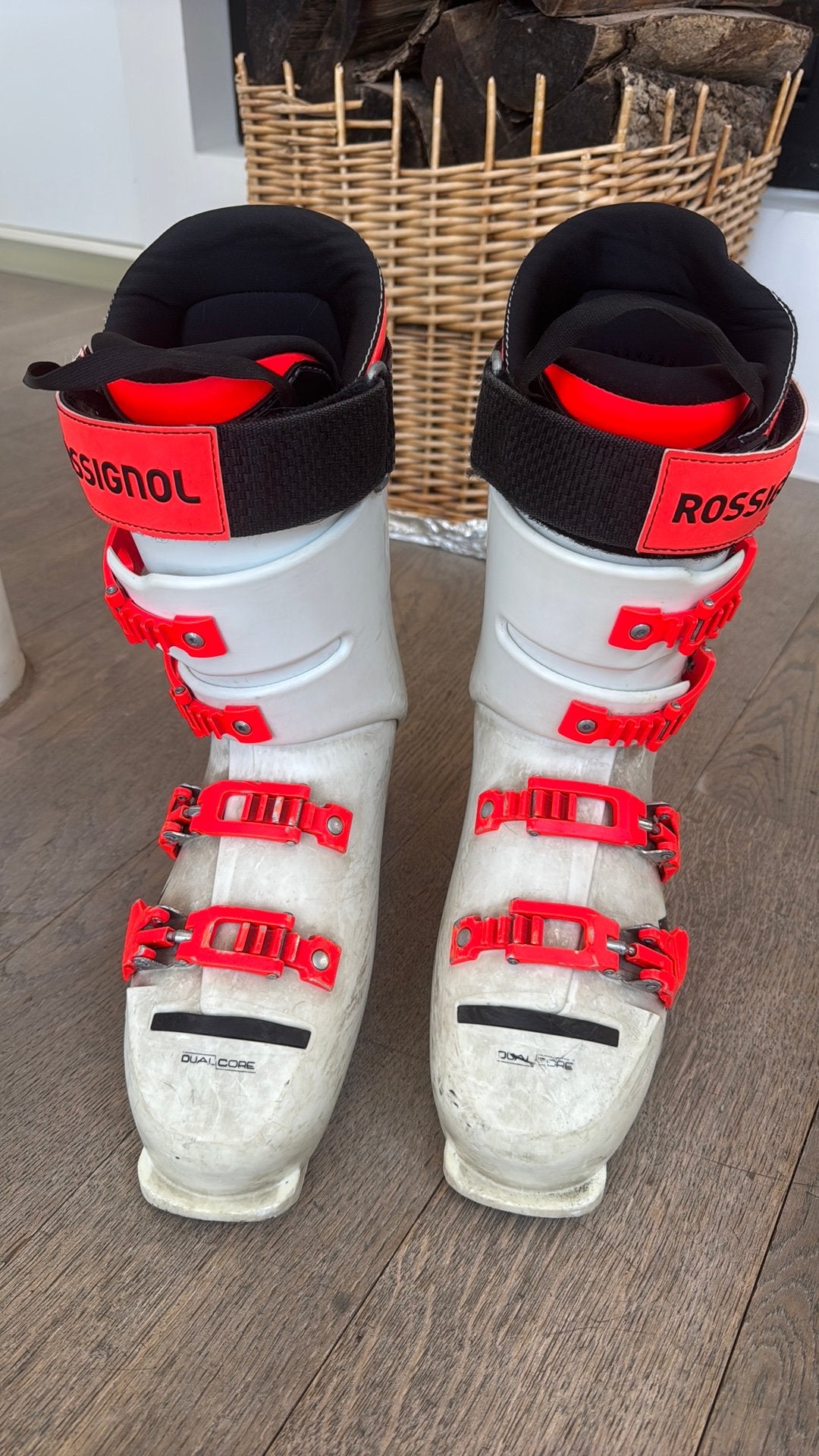 Skibotten Rossignol m27 - 27.5, Sport en Fitness, Skiën en Langlaufen, Ophalen, Gebruikt, Rossignol