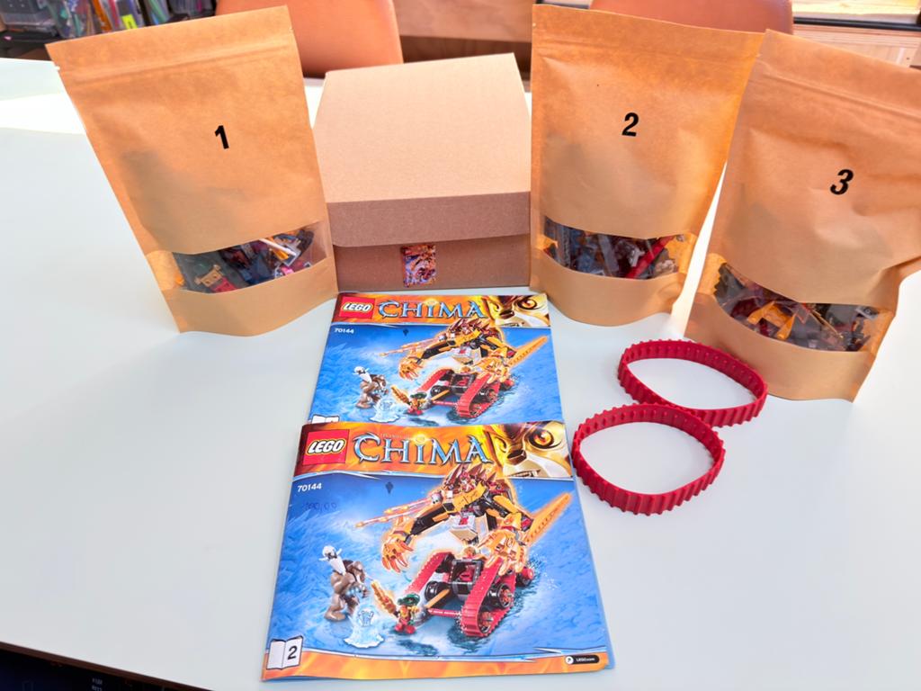 Lego Chima 70144 - zie omschrijving, Gebruikt, Lego, Ophalen of Verzenden, Compleet