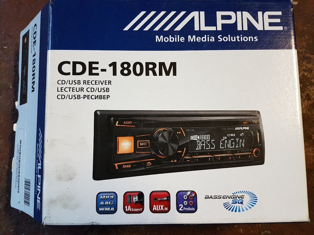 auto radio cd usb, Ophalen, Radio