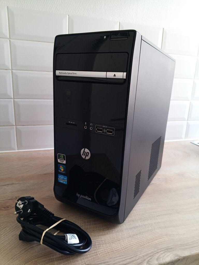 HP I5 + 8 Gb + SSD + GT640 + Wifi + Bluetooth + Win11+Office, Informatique & Logiciels, Ordinateurs de bureau, Utilisé, 3 à 4 Ghz