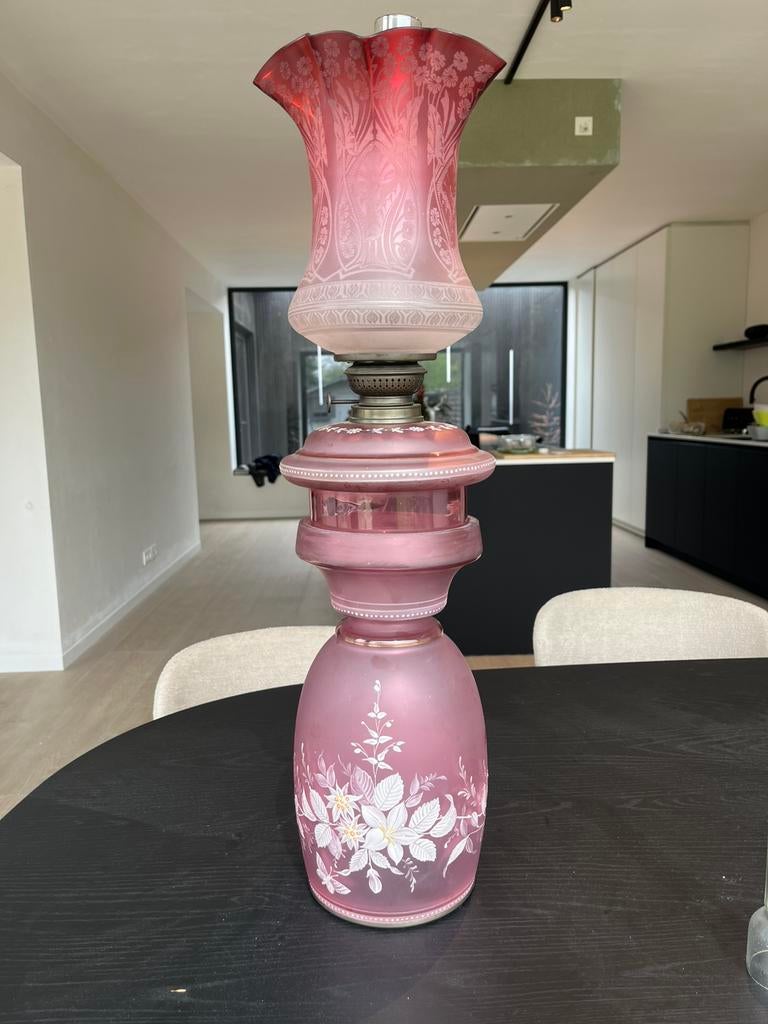Olielamp, Enlèvement