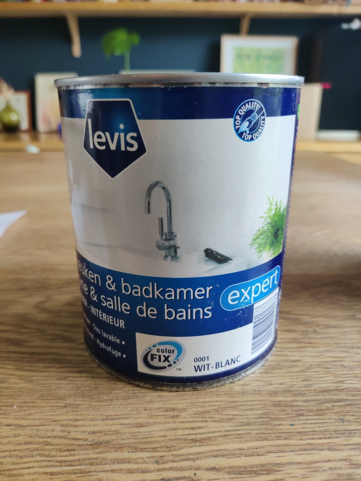 levis Salle De Bain, blanc mat, Bricolage & Construction, Neuf, Moins de 5 litres, Enlèvement, Peinture