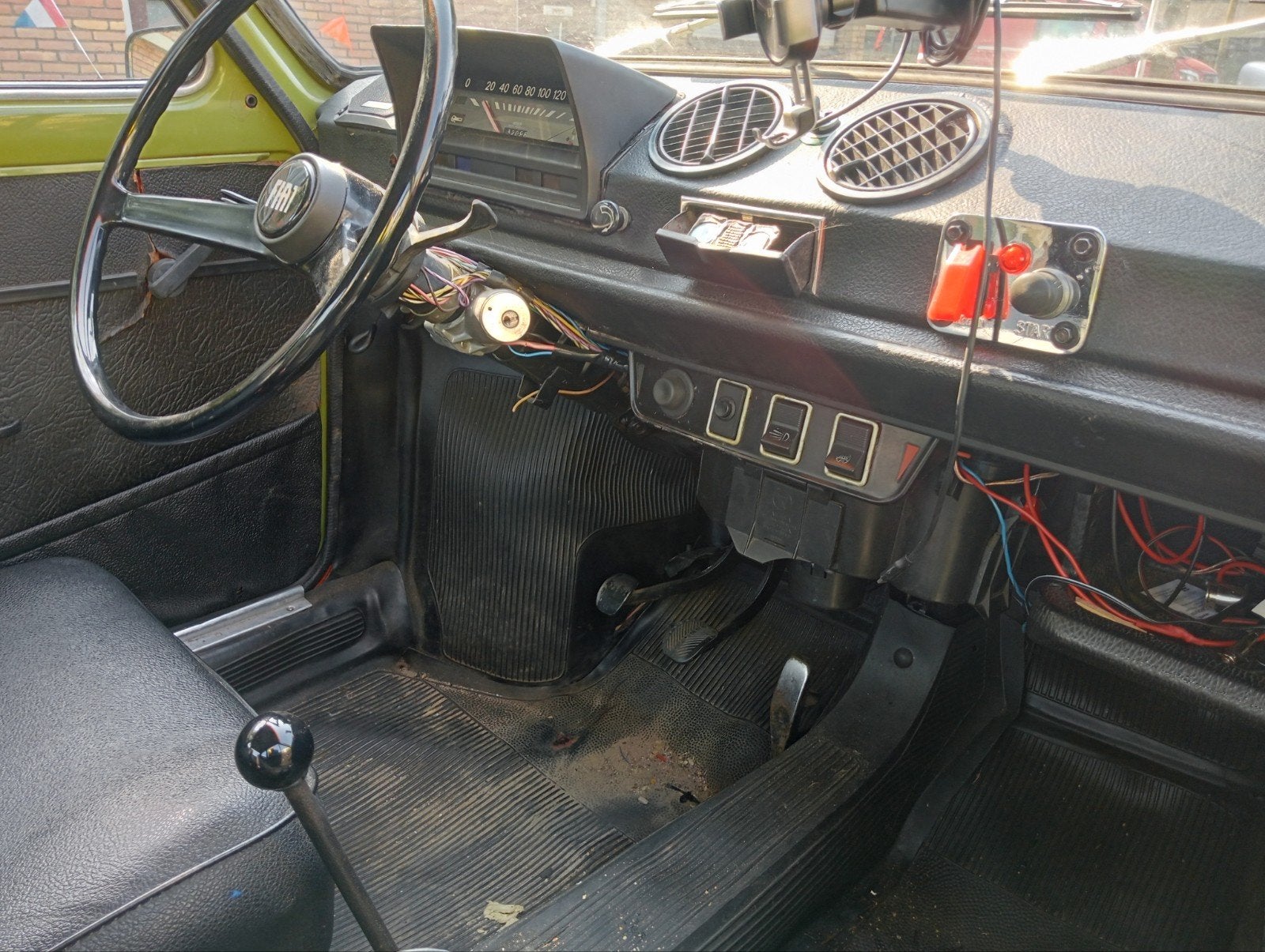 Fiat Seat 133 Wegenbelasting vrij Apk vrij., foto 7