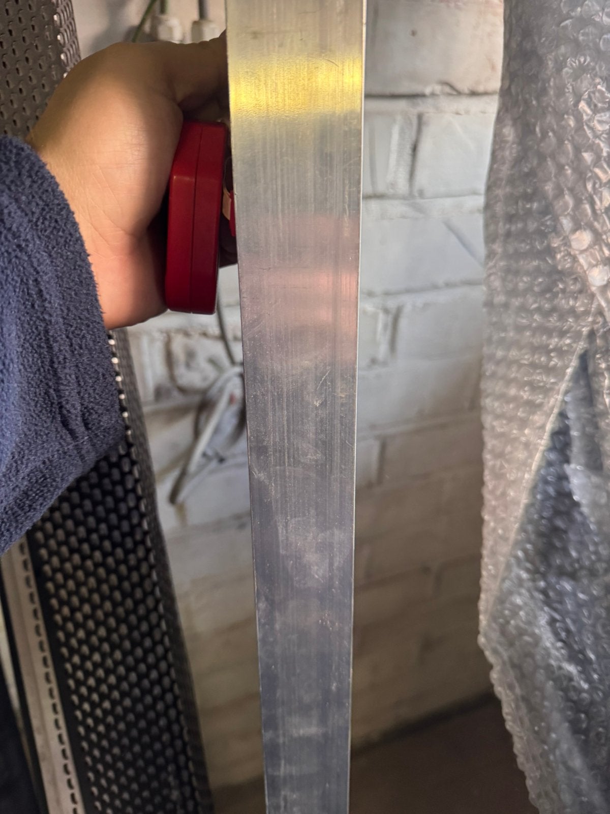Aluminium hoek profiel, Ophalen, Zo goed als nieuw, Aluminium