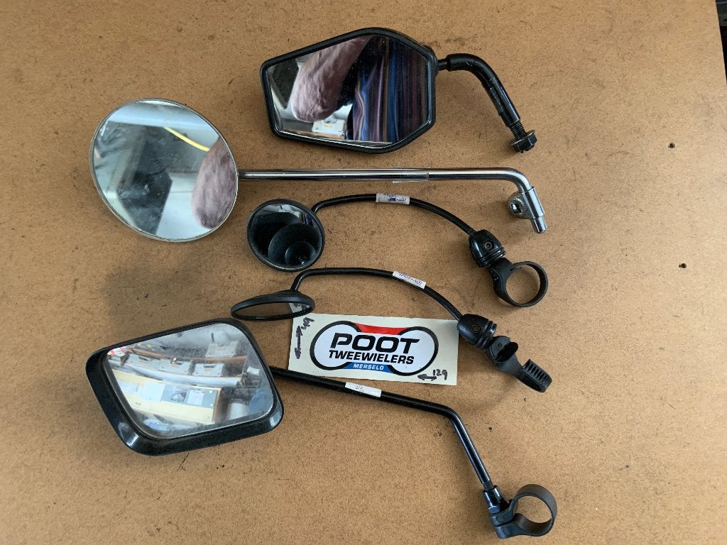 Miroirs divers € 5.-- chacun., Vélos & Vélomoteurs, Enlèvement, Utilisé, Overige merken