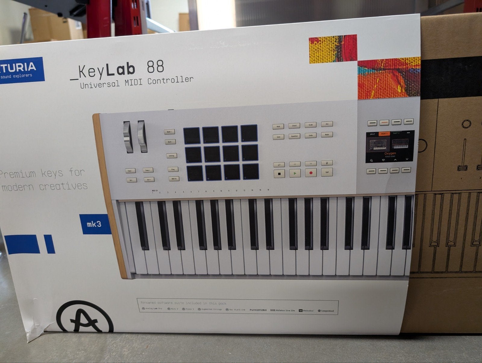 Arturia KeyLab 88 MkII MIDI Controller - Nieuw in doos, Ophalen of Verzenden