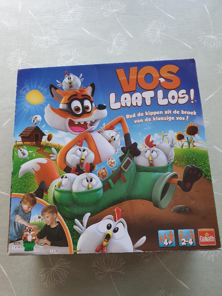 Vos laat los - spel, Hobby en Vrije tijd, Ophalen, Zo goed als nieuw, Goliath