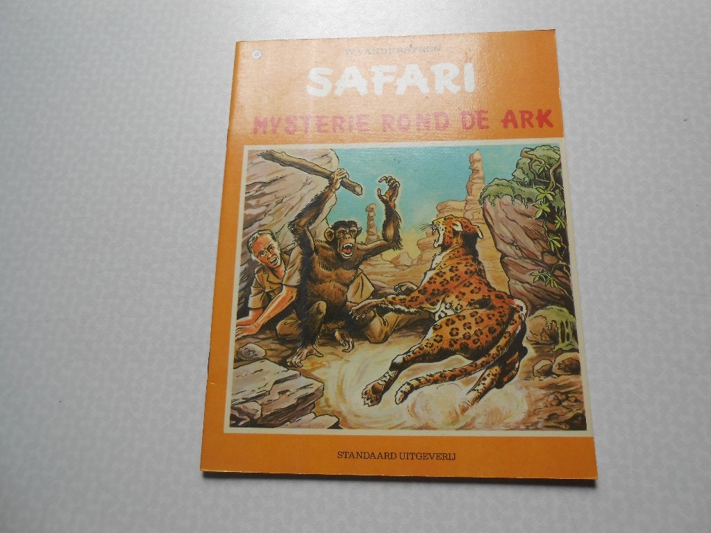 Safari 15 Mysterie rond de Ark 1972 1 ste druk., Boeken, Willy Vandersteen, Eén stripboek, Ophalen of Verzenden, Zo goed als nieuw