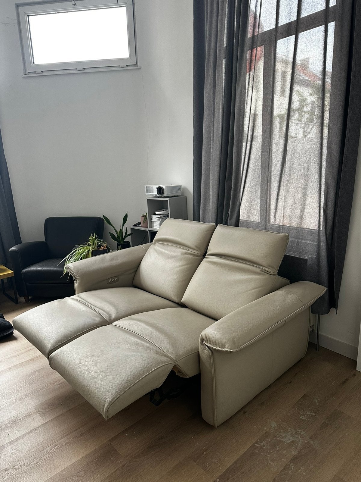 Elektrische zetel, Maison & Meubles, Canapés | Sofas & Chaises Longues, Enlèvement, Comme neuf, Deux personnes, 150 à 200 cm