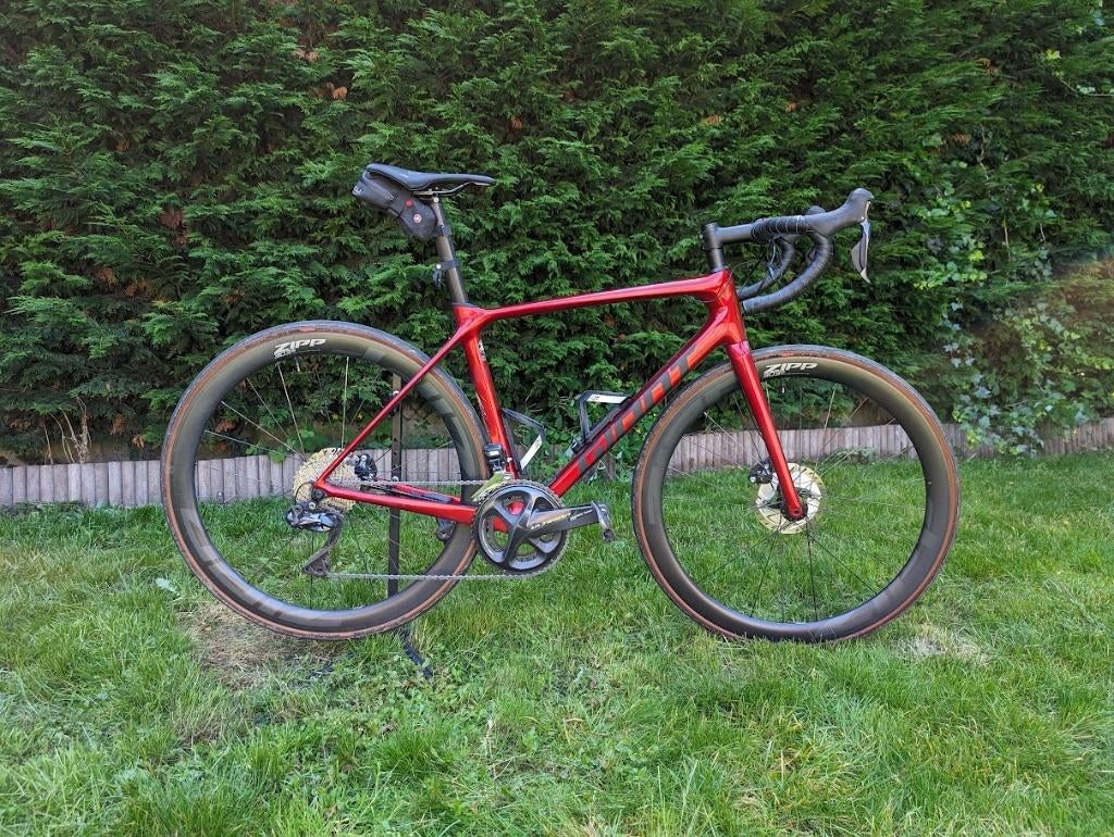 Giant TCR - Ultegra Di2 / power meter (Medium), Ophalen, 28 inch, Gebruikt, Carbon