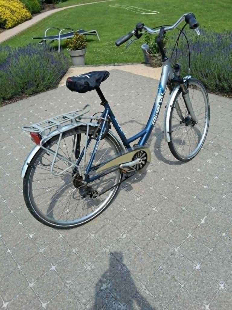 Damesfiets Minerva Ascot, Vélos & Vélomoteurs, Autres marques, Vitesses, Frein sur jante, Enlèvement