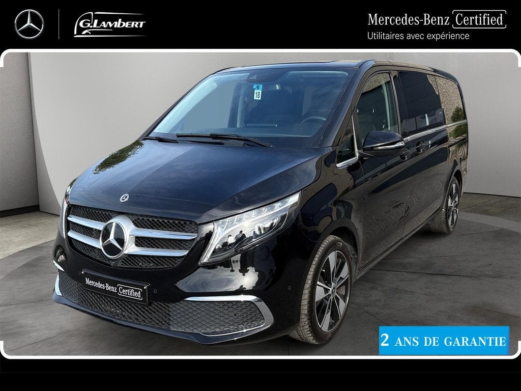 Mercedes-Benz V-Klasse V 250 d L2 9G-TRONIC Avantgarde, Autos, Entreprise, Noir, 5 portes, Diesel