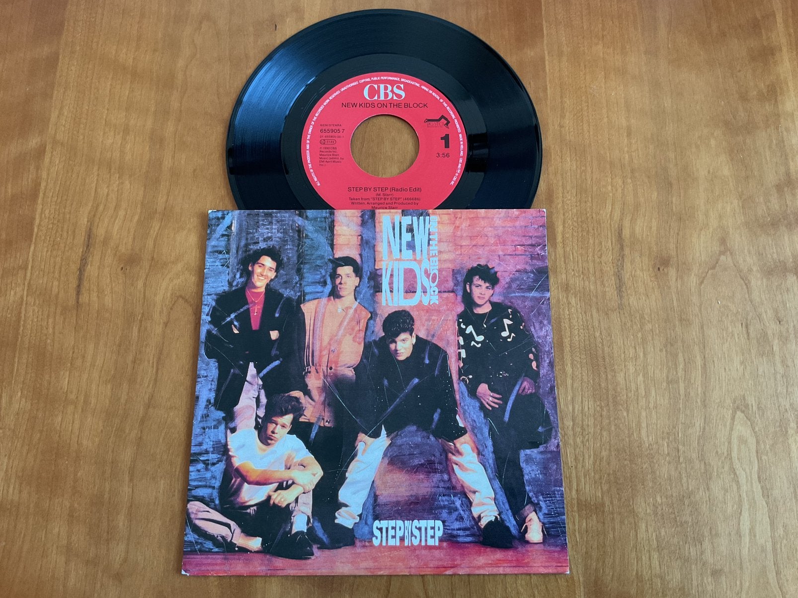 New Kids On The Block - Step By Step., Ophalen of Verzenden, Gebruikt