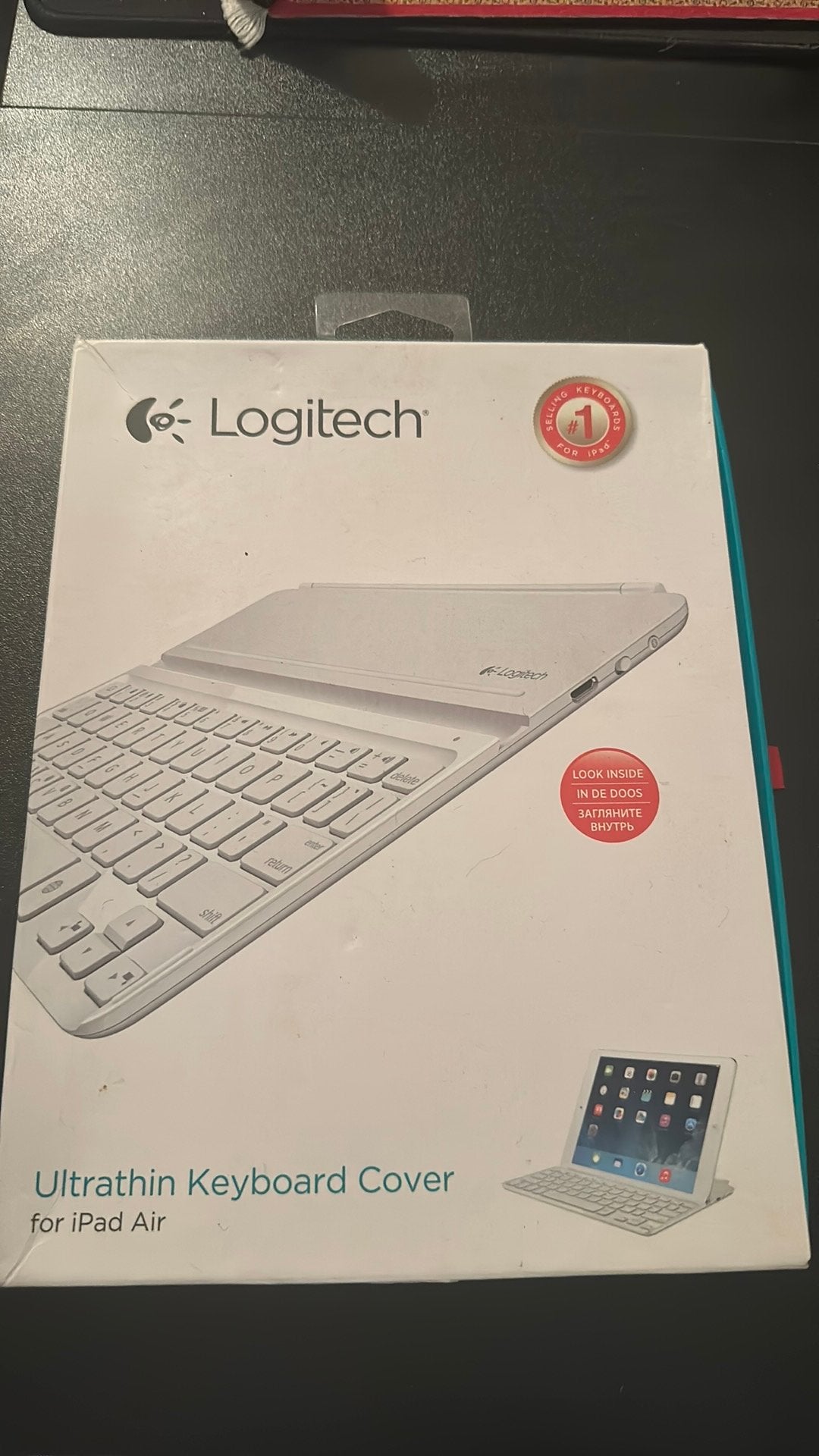 Logitech keyboard voor iPad Air, Computers en Software, Ophalen of Verzenden, Zo goed als nieuw
