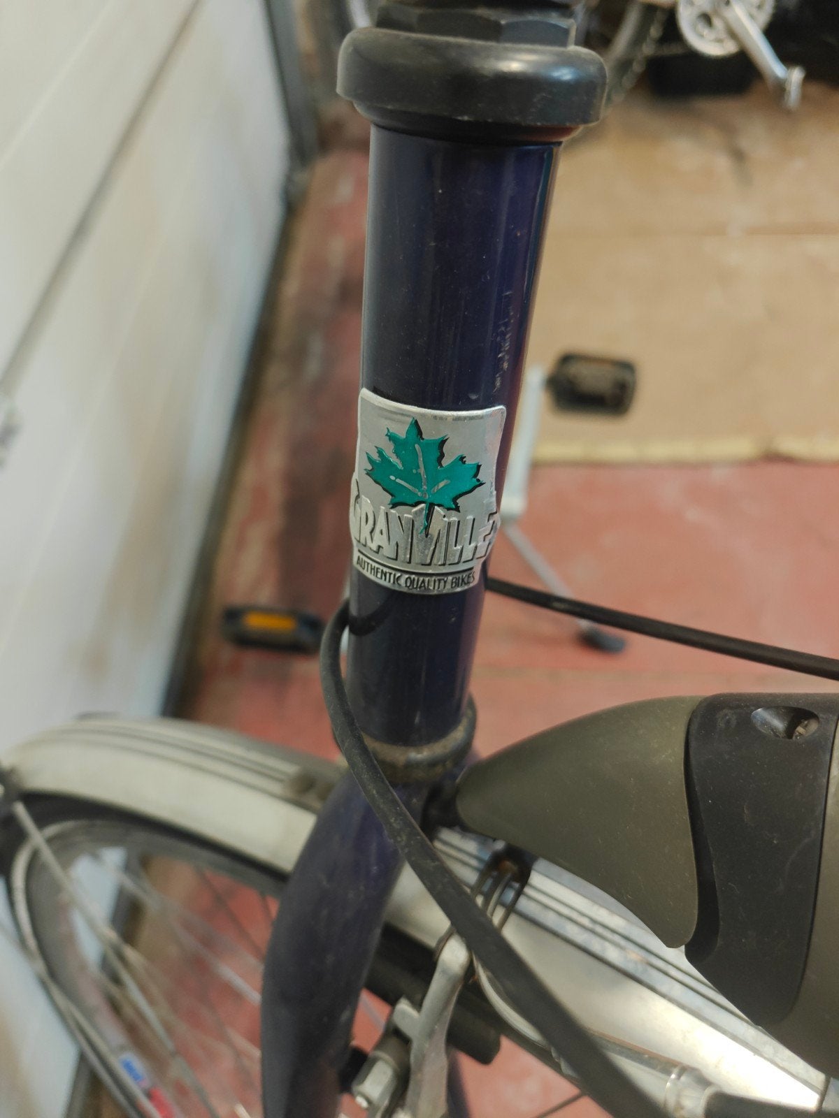 Granville Quebec stadsfiets — 3 versnellingen — Laag frame, Fietsen en Brommers, Gebruikt, Velgrem, Versnellingen, 50 tot 53 cm