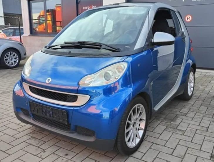 Smart cabrio 2007, Autos, Smart, Achat, Noir, 2 portes, Automatique