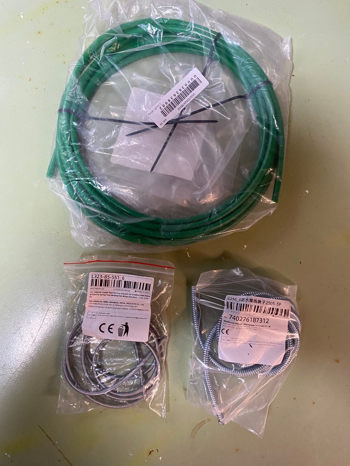 Interne koperen pijp buigen lente voor  1/4 en 3/8, Elektronische apparatuur, Ophalen, Nieuw