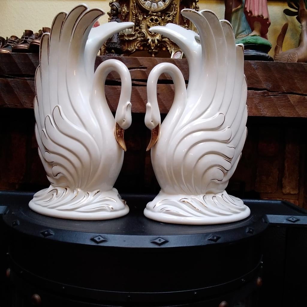 2 magnifiques vases Bassano vintage fabriqués en Italie, Envoi
